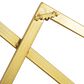 CosmoLiving by Cosmopolitan 37" x 45" Abstract Wall Decor in Gold, , large