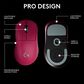 Logitech G PRO X SUPERLIGHT 2 DEX LIGHTSPEED Wireless Gaming Mouse - Magenta, , large