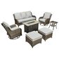 HOMLUX 7-Piece Patio Set in Gray, , large