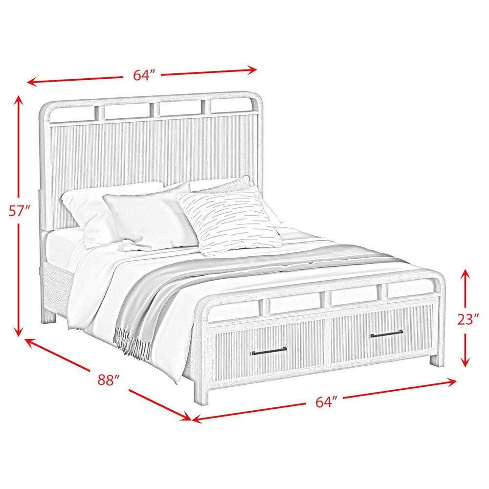 Mayberry Hill Ridgemont Queen Storage Bed in Black, , large