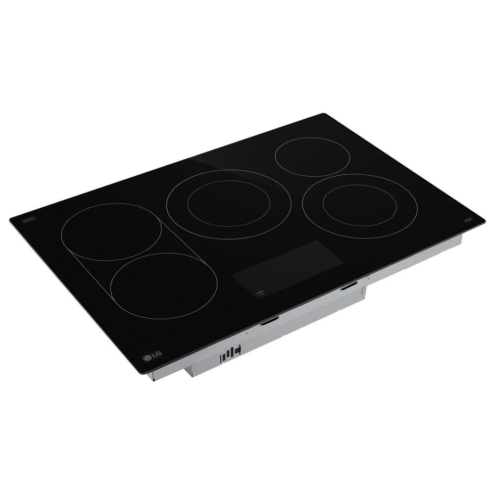 LG 30&quot; Electric Cooktop with UltraHeat in Black, , large