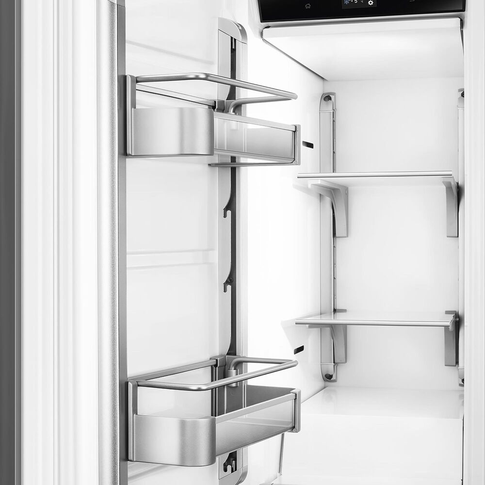 SMEG 8.22 Cu. Ft. Built-in Freezer Column with Ice Maker in Panel Ready, , large