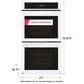Frigidaire 27" Double Electric Wall Oven with Fan Convection in White, , large