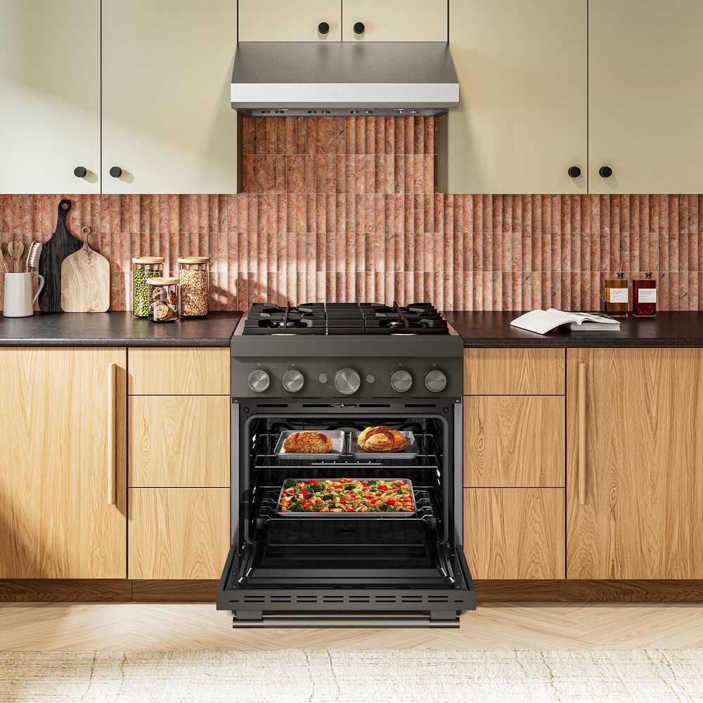 KitchenAid 4.1 Cu. Ft. Commercial-Style Dual Fuel Range in Black Ore, , large