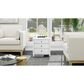 Jennifer Taylor Home Dauphin End Table in Merino White, , large
