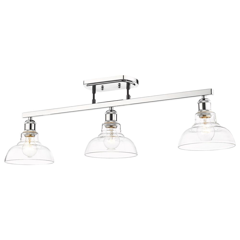 Golden Lighting Carver Linear Pendant in Chrome, , large