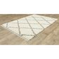 Oriental Weavers Axis AX08A 9"10" x 12"10" Ivory Area Rug, , large