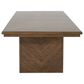 Furniture of America Virex Extendable 7-Piece Dining Table Set in Dark Walnut, , large