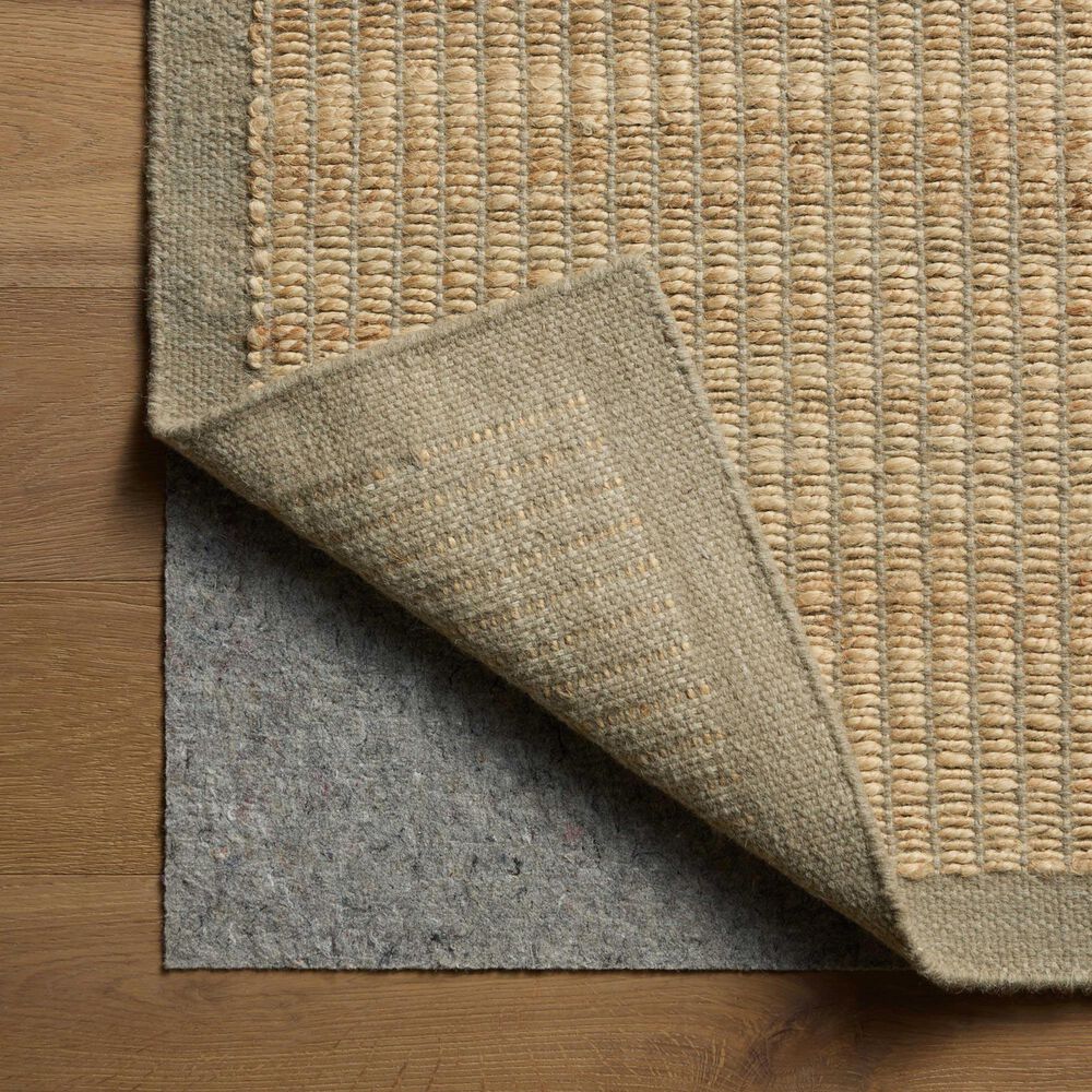 Amber Lewis x Loloi Lilah Natural and Grey 5' x 7'6" Area Rug, , large