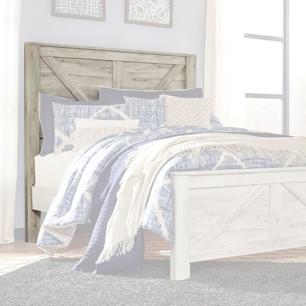 Ashley Bellaby Queen Panel Headboard in Whitewash, , large