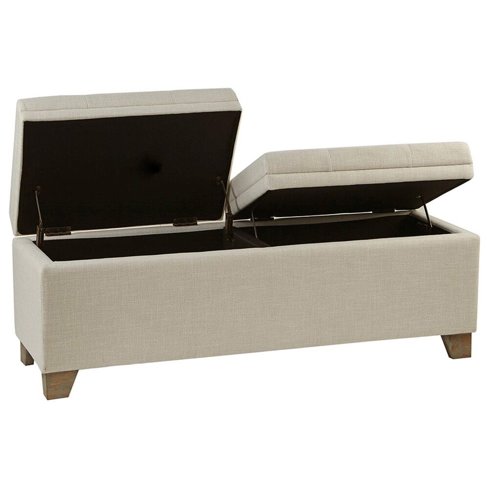 Jla Home Ashcroft  Bench with Soft Close Storage in Natural, , large