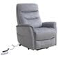 Simeon Collection Gemini Power Lift Recliner with Power Headrest in Capri Silver, , large