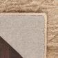 Nourison Graceful 2"3" x 7"6" Taupe Runner, , large