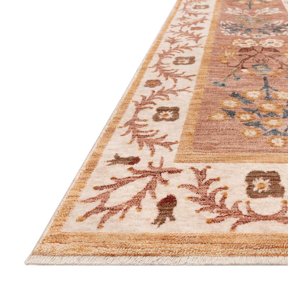 Rifle Paper Co. x Loloi Kismet Arabesque Camel 7'10" x 10'10" Area Rug, , large