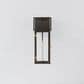 Troy Lighting Bohen 8" 1-Light Exterior Wall Sconce in French Iron and Patina Brass, , large