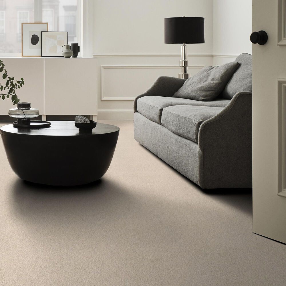 Shaw Tonal Comfort Blue Carpet in Happy Place, , large