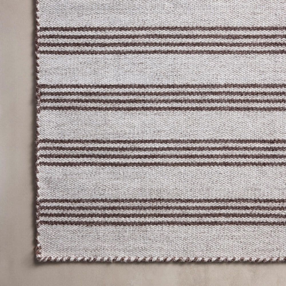 Magnolia Home Charlie Silver and Bark 2&#39;3&quot; x 3&#39;9&quot; Indoor/Outdoor Area Rug, , large