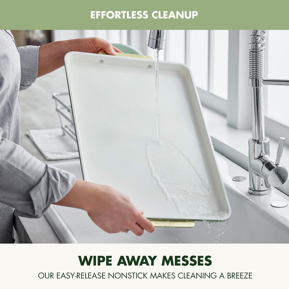 Green Pan Reserve Bakeware 13" x 18" Half Sheet Pan in Sage, , large