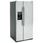 GE Appliances 23 Cu. Ft. Side by Side Refrigerator with Energy Star Certified in Fingerprint Resistant Stainless Steel, , large