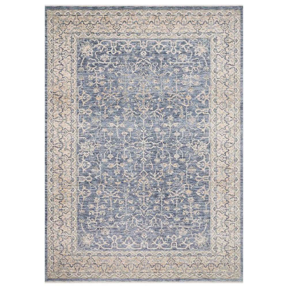 Loloi Pandora PAN-04 5" x 8" Dark Blue and Ivory, , large