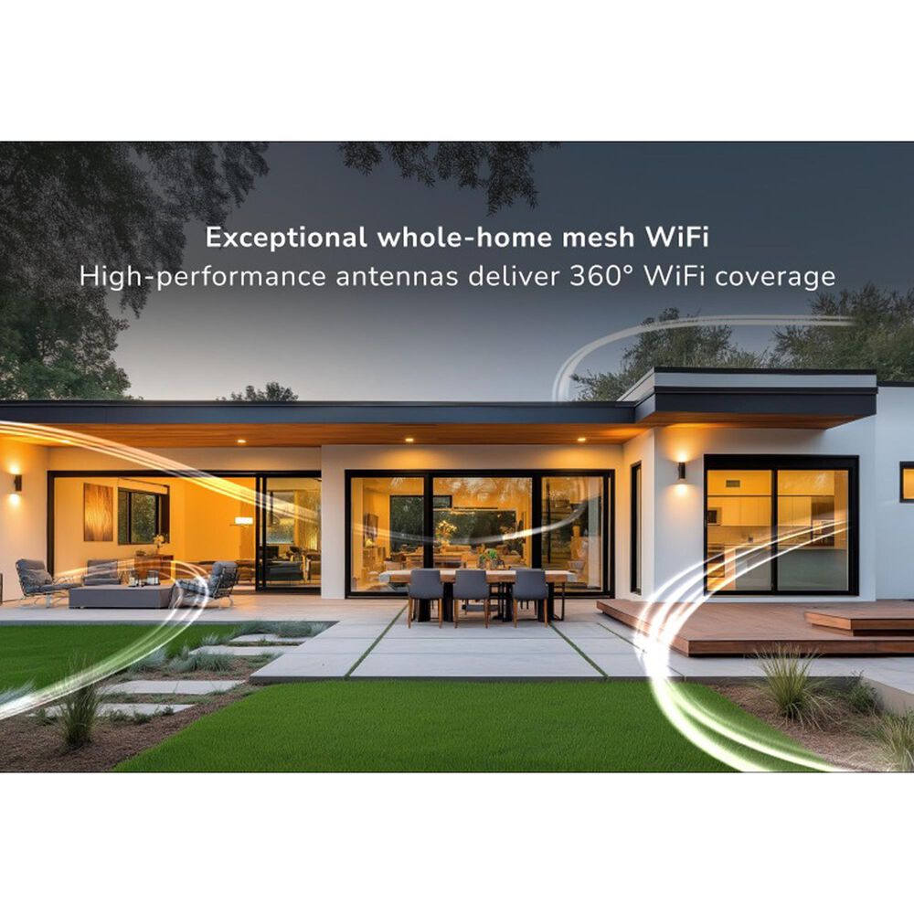NETGEAR Orbi 370 Dual-Band Wi-Fi 7 Mesh Router in White &#40;2-Pack&#41;, , large