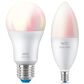 Wiz Smart Lighting A19 E26 Color Bulb + Smart Lighting B12 E12 Color Wi-Fi Bulb, , large