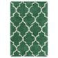 Safavieh Venus Shag 5"3" x 7"6" Green and Ivory Area Rug, , large