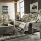 Ashley Next-Gen DuraPella Power Reclining Loveseat with Console in Sand, , large