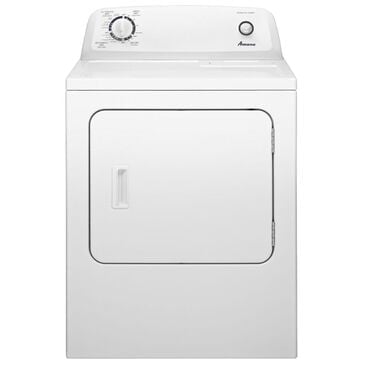 Amana 6.5 Cu. Ft. Electric Dryer with Automatic Dryness Control in White, , large