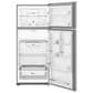 Whirlpool 18 Cu. Ft. Top Freezer Refrigerator with Total Coverage Cooling in Fingerprint Resistant Stainless Steel, , large