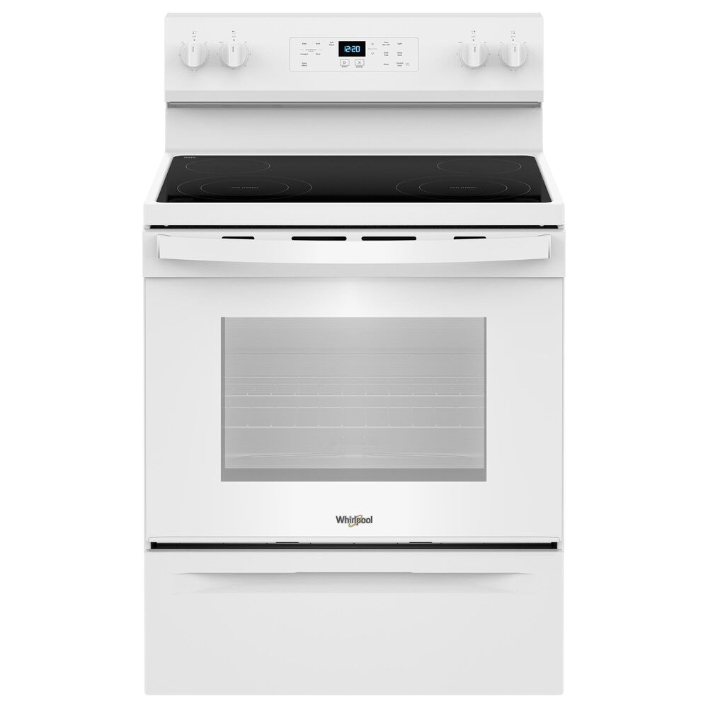 Whirlpool 5.3 Cu. Ft. Freestanding Electric Range with Self Clean in Stainless, , large