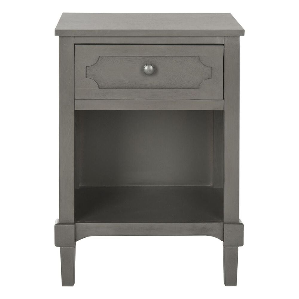 Safavieh Rosaleen Storage Side Table in Grey, , large