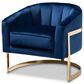 Baxton Studio Tomasso Lounge Chair in Blue, , large