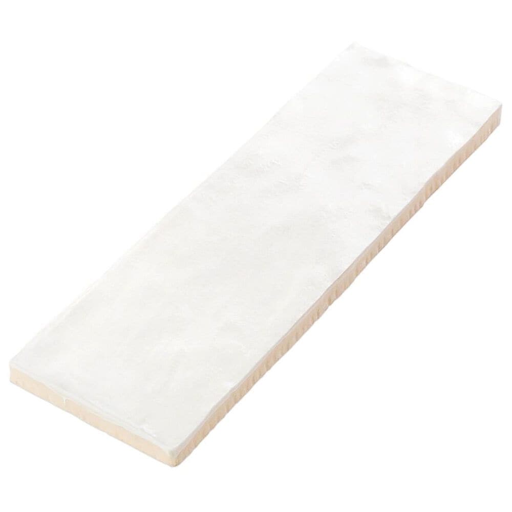 Soho Studio Myorka White 2" x 8" Ceramic Tile, , large