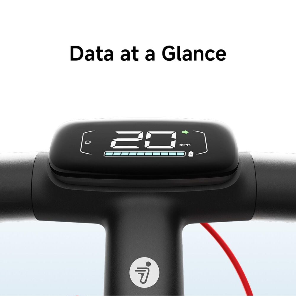 Segway E3 Pro Electric Scooter in Black and Gray, , large