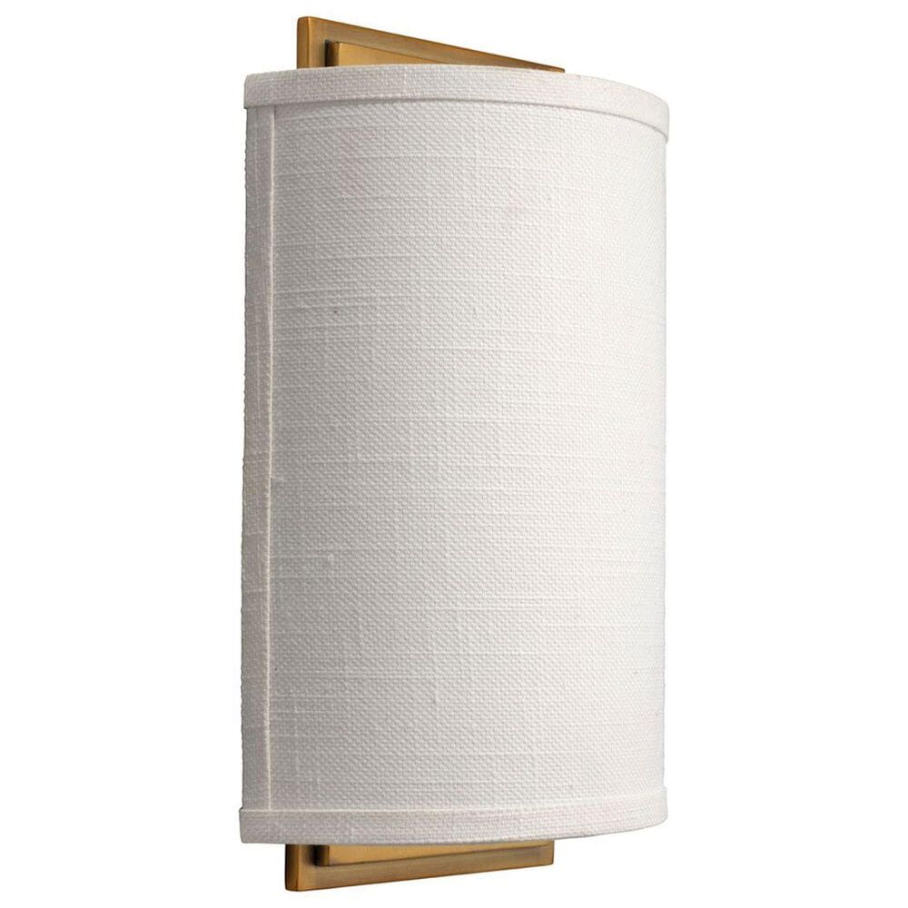 Jamie Young Direct Ship Ridgely 1-Light Linen Wall Sconce in White, , large