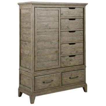 Kincaid Plank Road Door Chest in Stone, , large