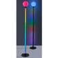 Adesso Astra RGB Color Changing Floor Lamp in Black and White, , large
