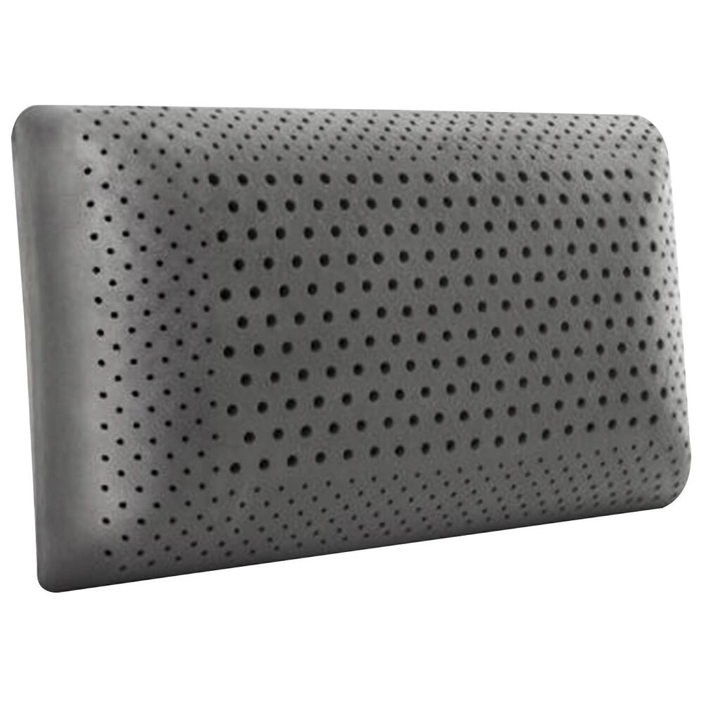 Malouf Zoned Dough Bamboo Charcoal Mid Loft Pillow, , large