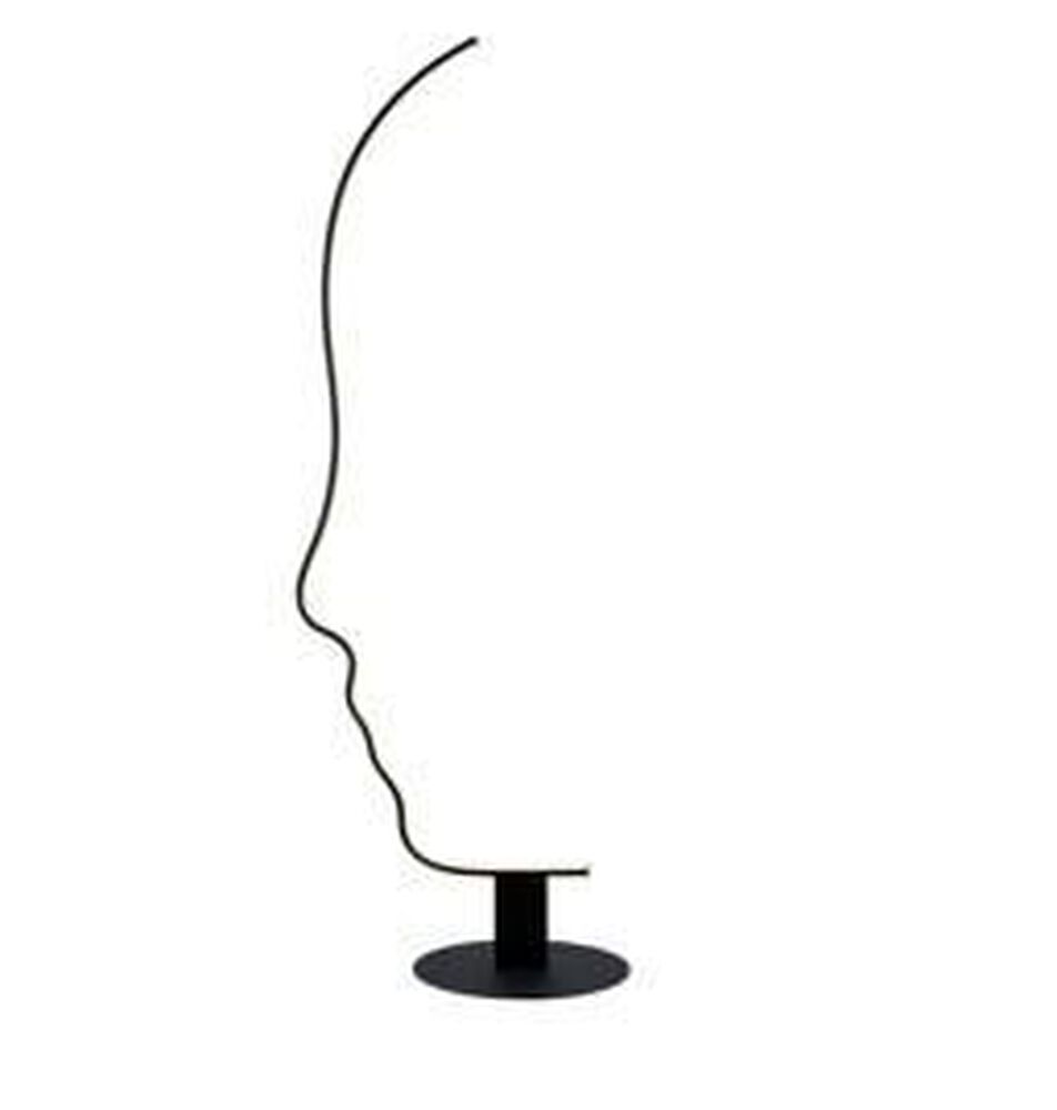 Anthony California 21" Table Lamp in Matte Black, , large