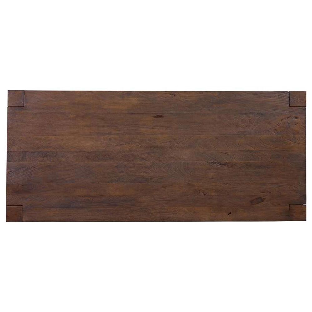 Bassett Mirror Company Walsh Dining Table in Rustic Brown Mango - Table Only, , large