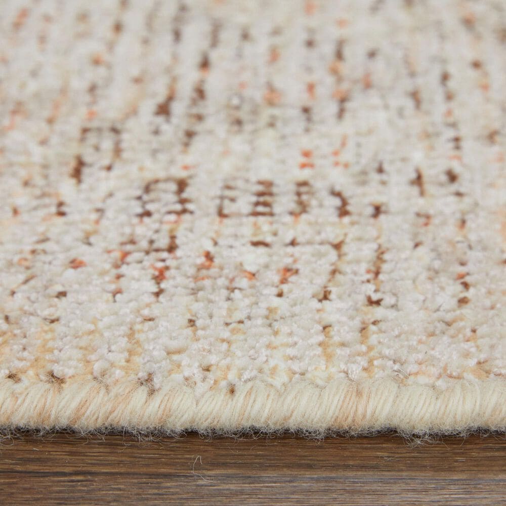 Feizy Caldwell 2&#39; x 3&#39; Orange and Ivory Area Rug, , large