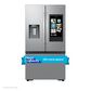 Samsung 30 Cu. Ft. 3-Door French Door Refrigerator with Family Hub in Stainless Steel, , large