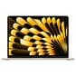 Apple MacBook Air 13.6" Laptop - Apple M4 chip 10-core CPU - 16GB RAM - 8-core GPU - 256GB SSD in Starlight with 3-Year AppleCare+, , large