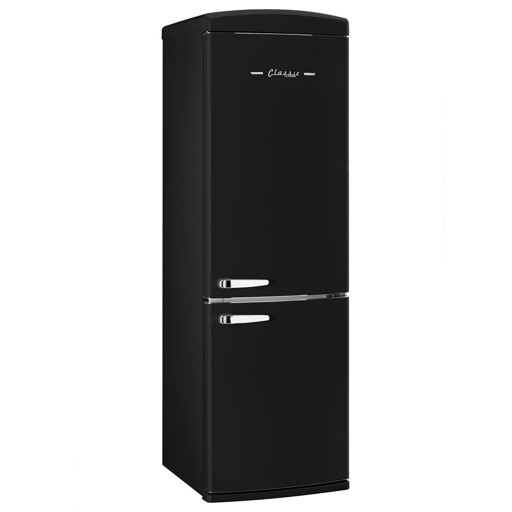 Unique Appliances Classic Retro 12 Cu. Ft. Bottom Freezer Regfrigerator In Matte Black, , large