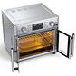 HOMLUX 26 Qt Large Air Fryer Toaster Oven in Silver, , large