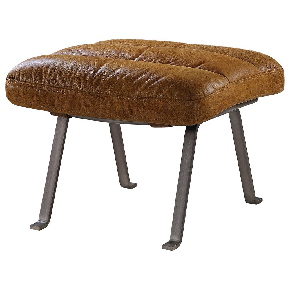 Gunnison Co. Bison Ottoman in Desert, , large
