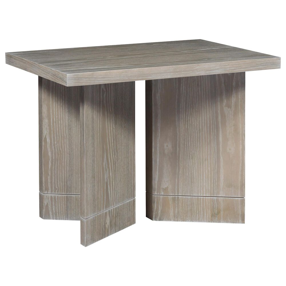 Vanguard Furniture Schiller End Table in Stone Nebraska Furniture Mart