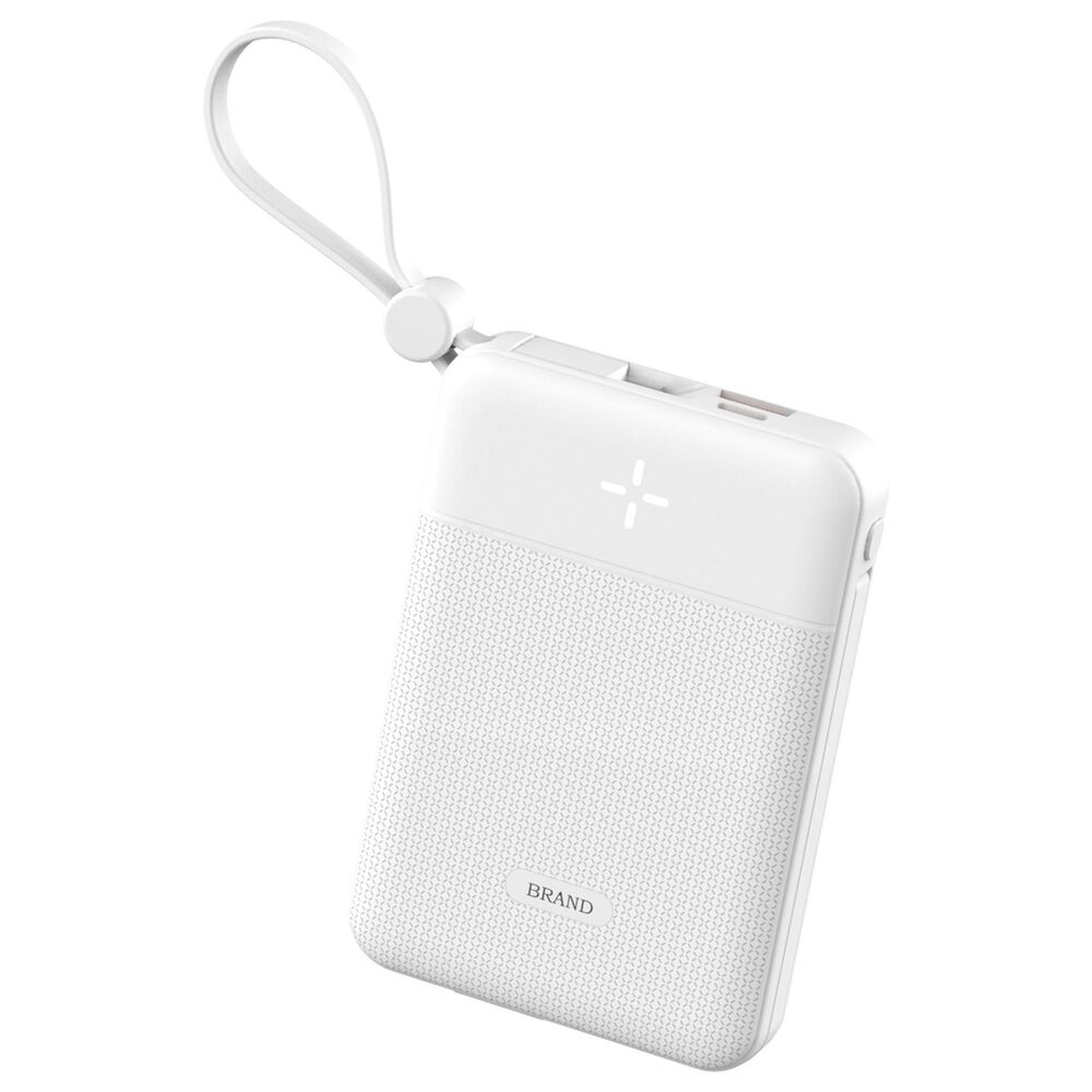 Gallevant CoreCharge 10,000mAh Power Bank in White, , large