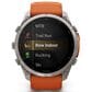Garmin fenix 9 Pro inReach Smartwatch 51mm Titanium with Autumn Orange and Spark Orange Silicone Band, , large